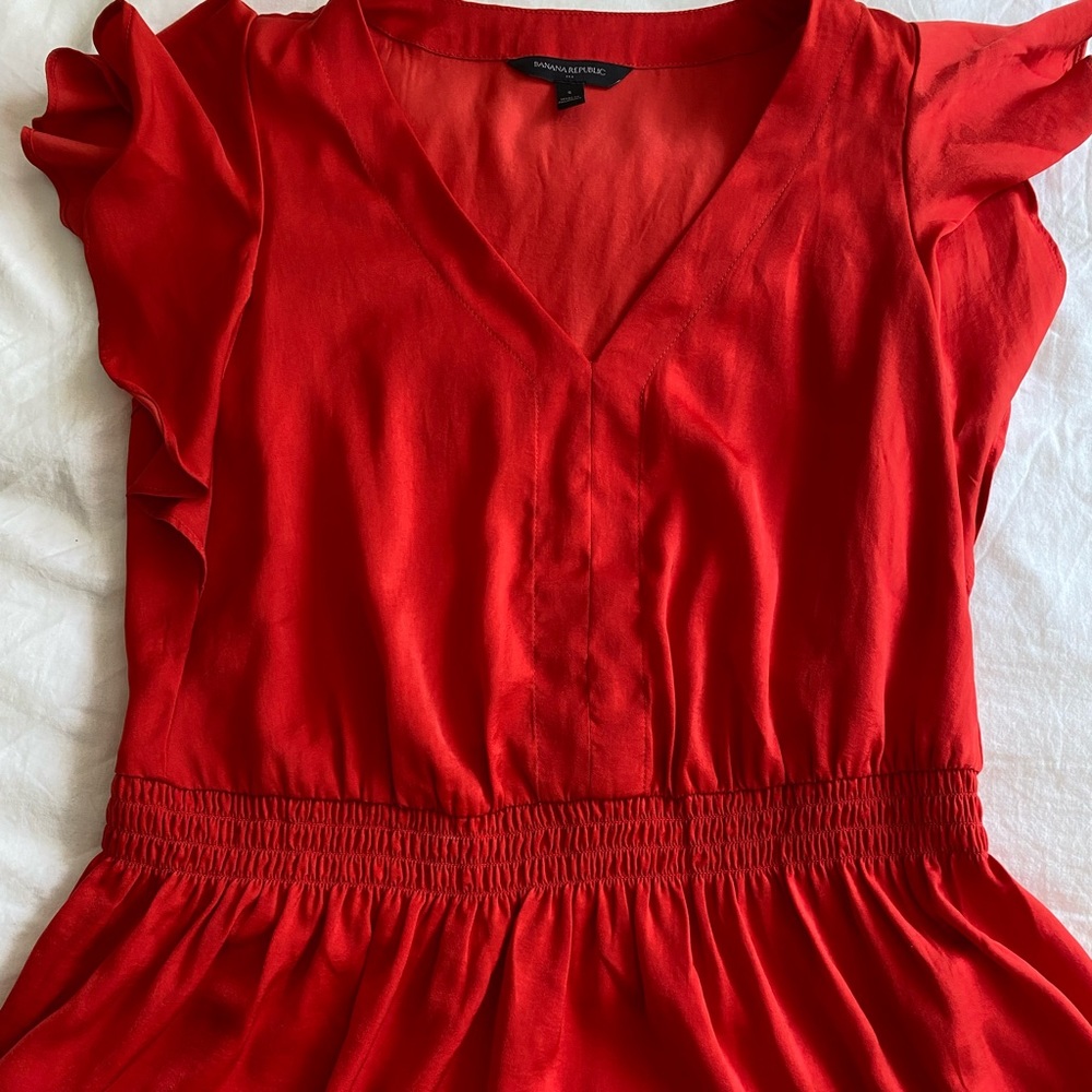 Banana republic short sleeve blouse